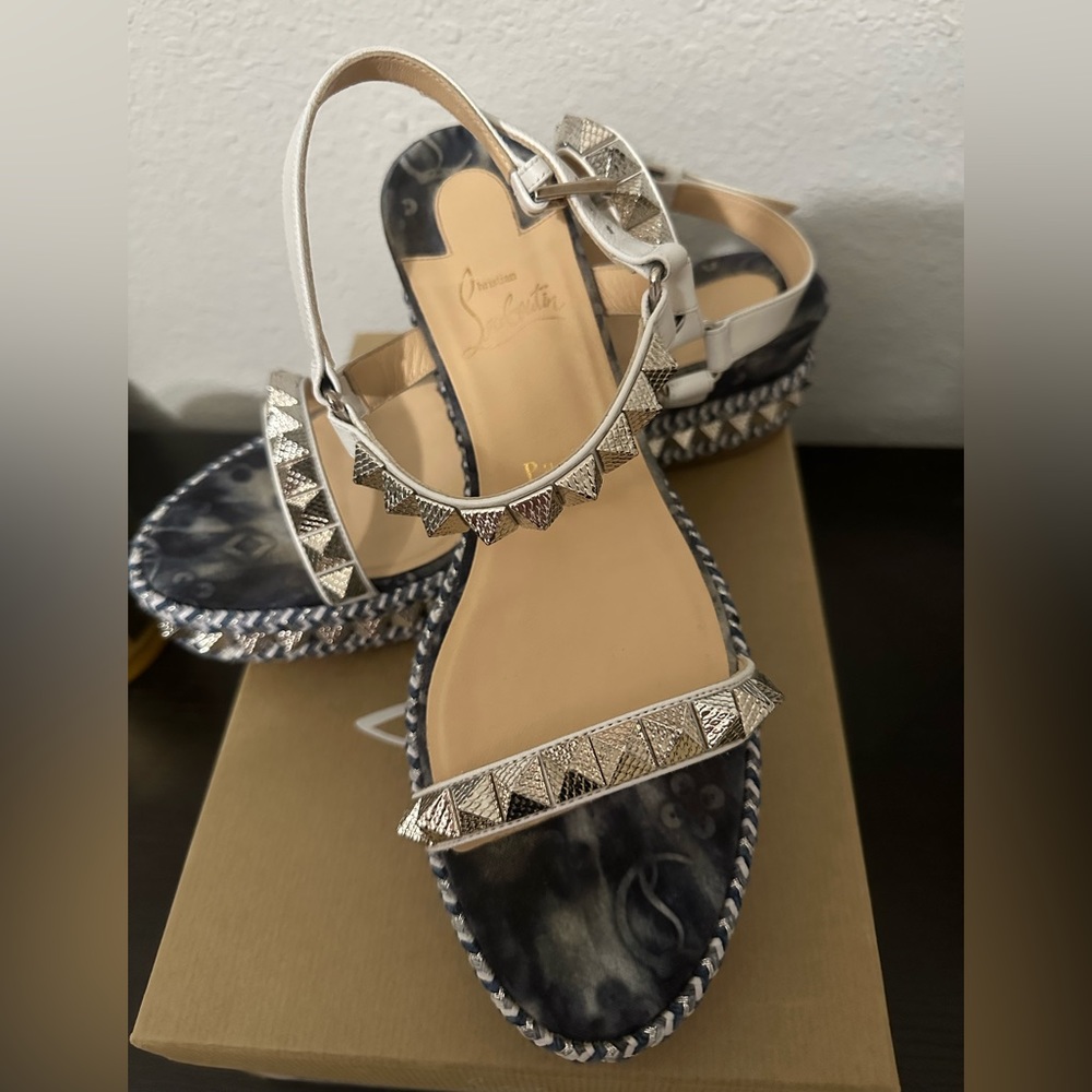 🌸Christian Louboutin Pyraclou Jeans Punk🌸